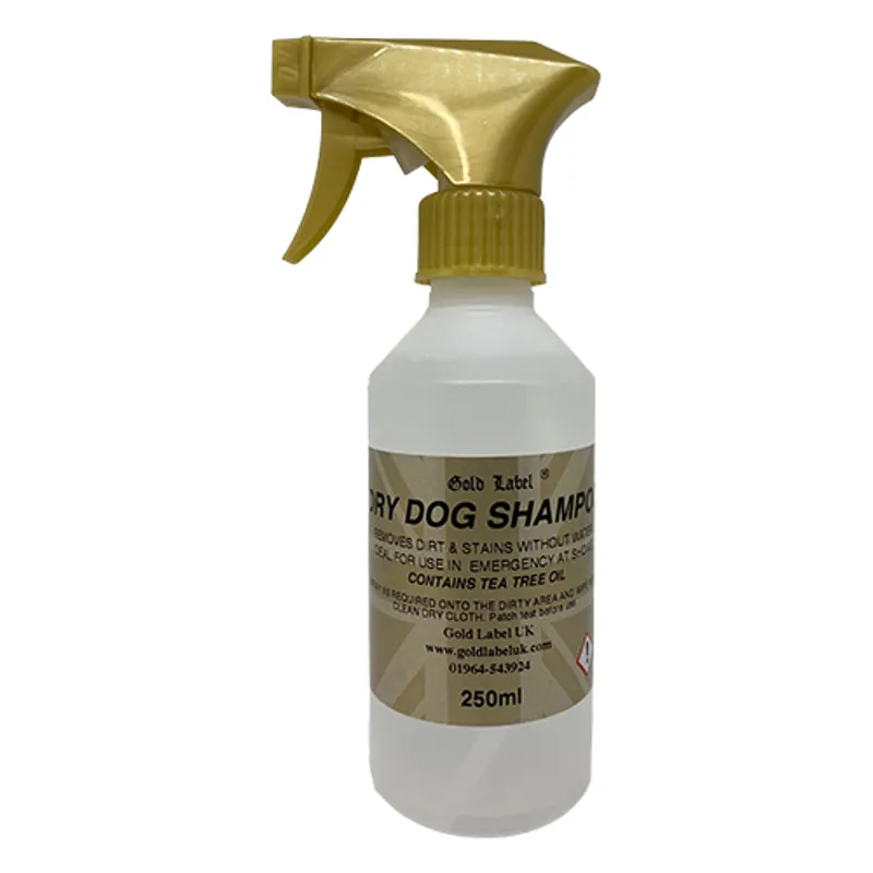 Gold Label Dry Dog Shampoo 250ml